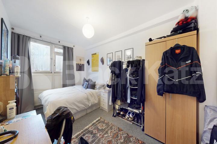 Mid-Century duplex apartment on the top two floors (Second and third).  Maskelyne Close, Battersea